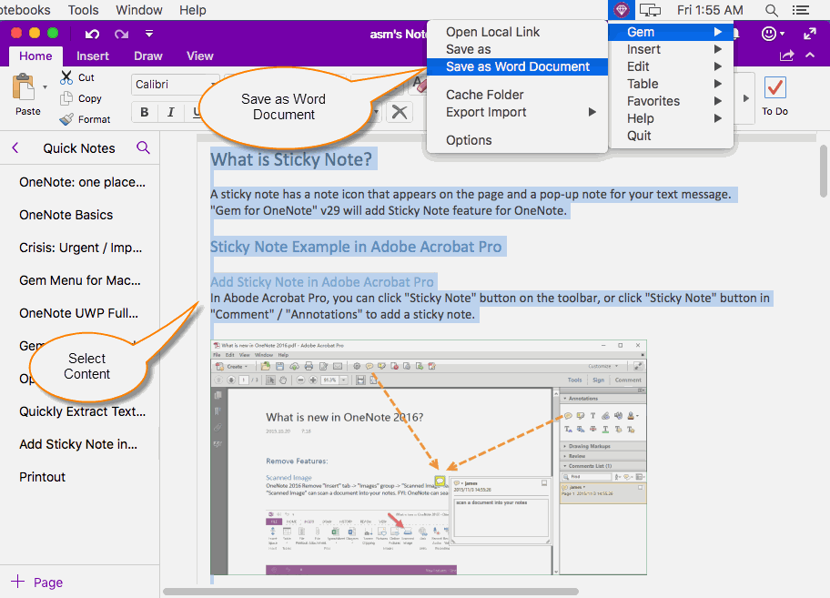 add-ins for onenote for mac