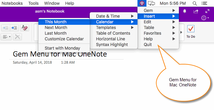 add-ins for onenote for mac